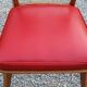 Set of 6 vintage Scandinavian style chairs from the 50s