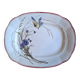 Large Serving Dish for Appetisers Sarreguemines Butterfly Decor