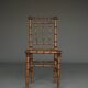 Antique American Faux Bamboo Side Chair. 1880s