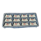 Set de 12 portes couteaux  porcelaine