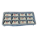 Set of 12 porcelain knife rests