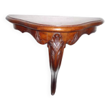 Small entrance console in solid oak.