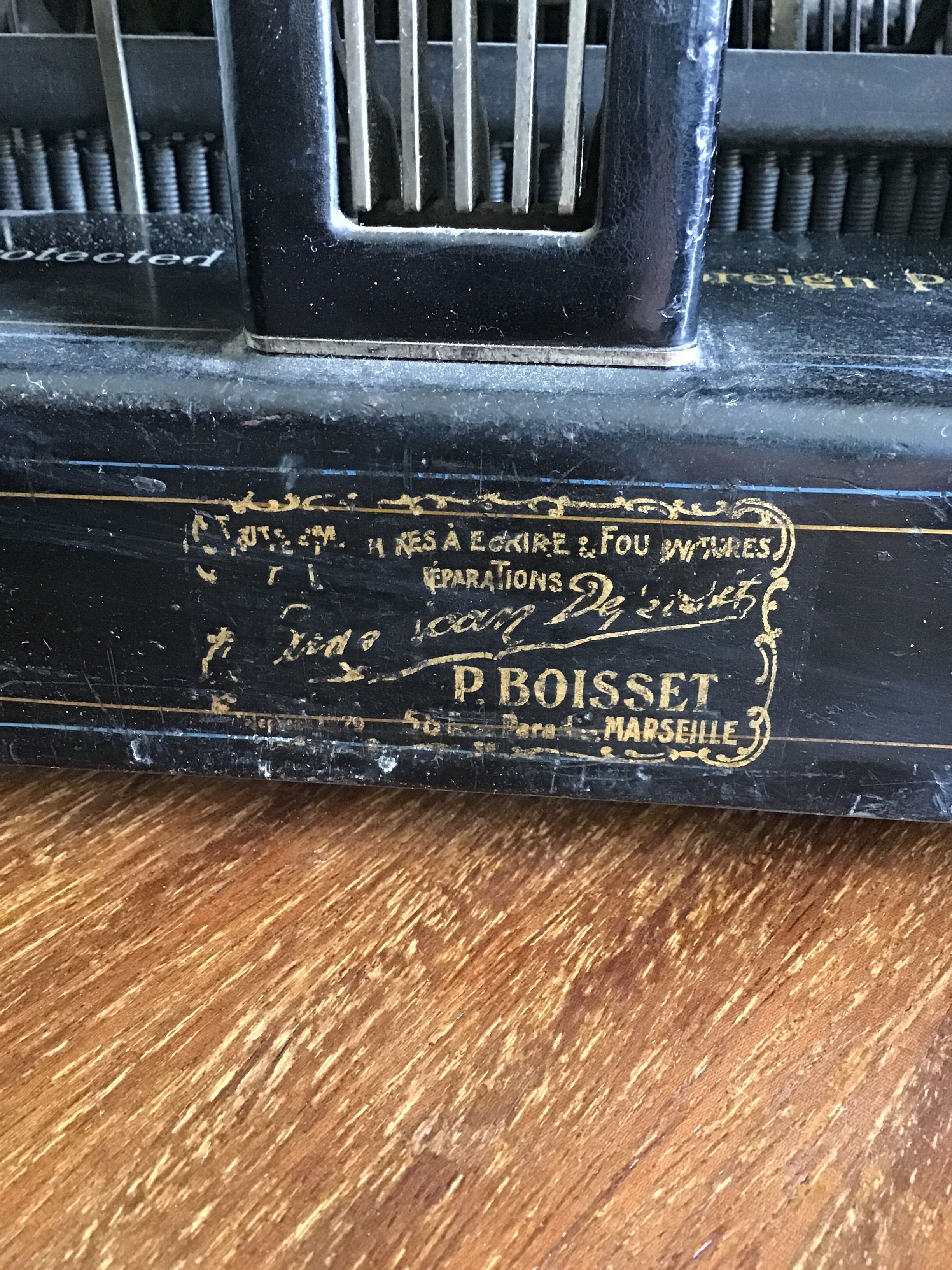 Smith & Bros. writing machine L. C.