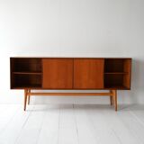 Vintage Scandinavian Teak Sideboard with Drawers