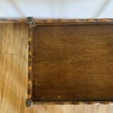 Wooden serving trolley