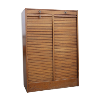 Double curtain binder