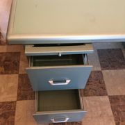 Office metal furniture an 50 loft deco 2 drawers 1 factory workshop tablet