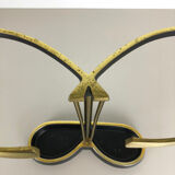 Original Midcentury Metal Brass Umbrella Stand, Germany, 1950s