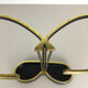 Original Midcentury Metal Brass Umbrella Stand, Germany, 1950s