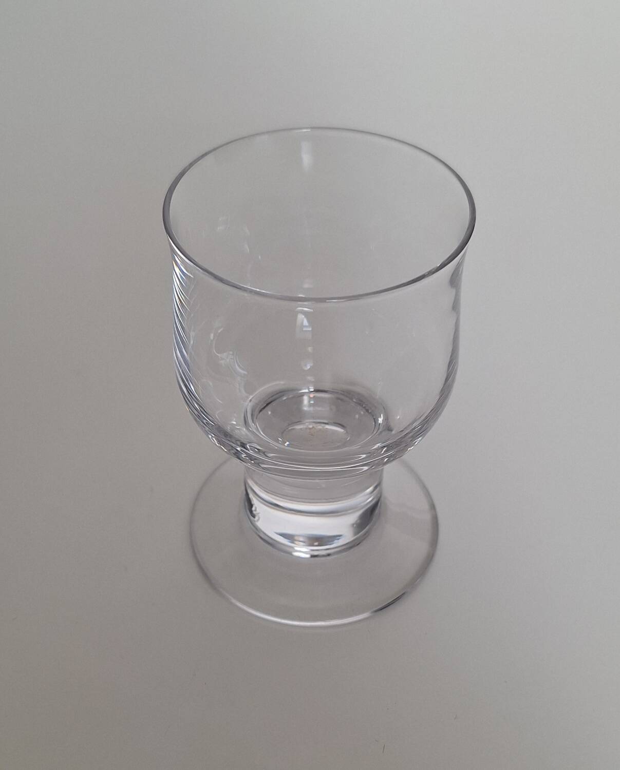 Thick vintage footed glasses