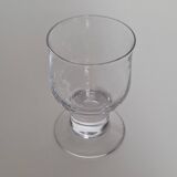 Verres à pied épais vintage