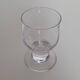 Thick vintage footed glasses