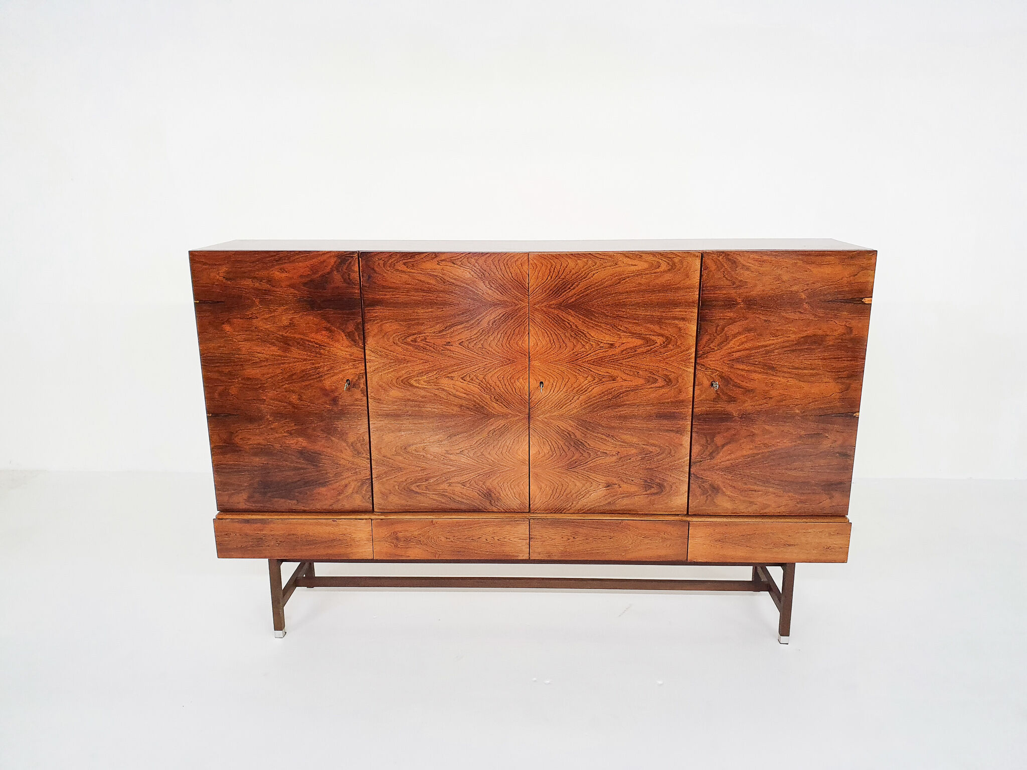 Rosewood highboard by Topform, The Netherlands 1960's