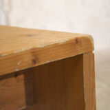 Series of eight stools Les Arcs Charlotte Perriand