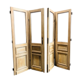 Old oak doors