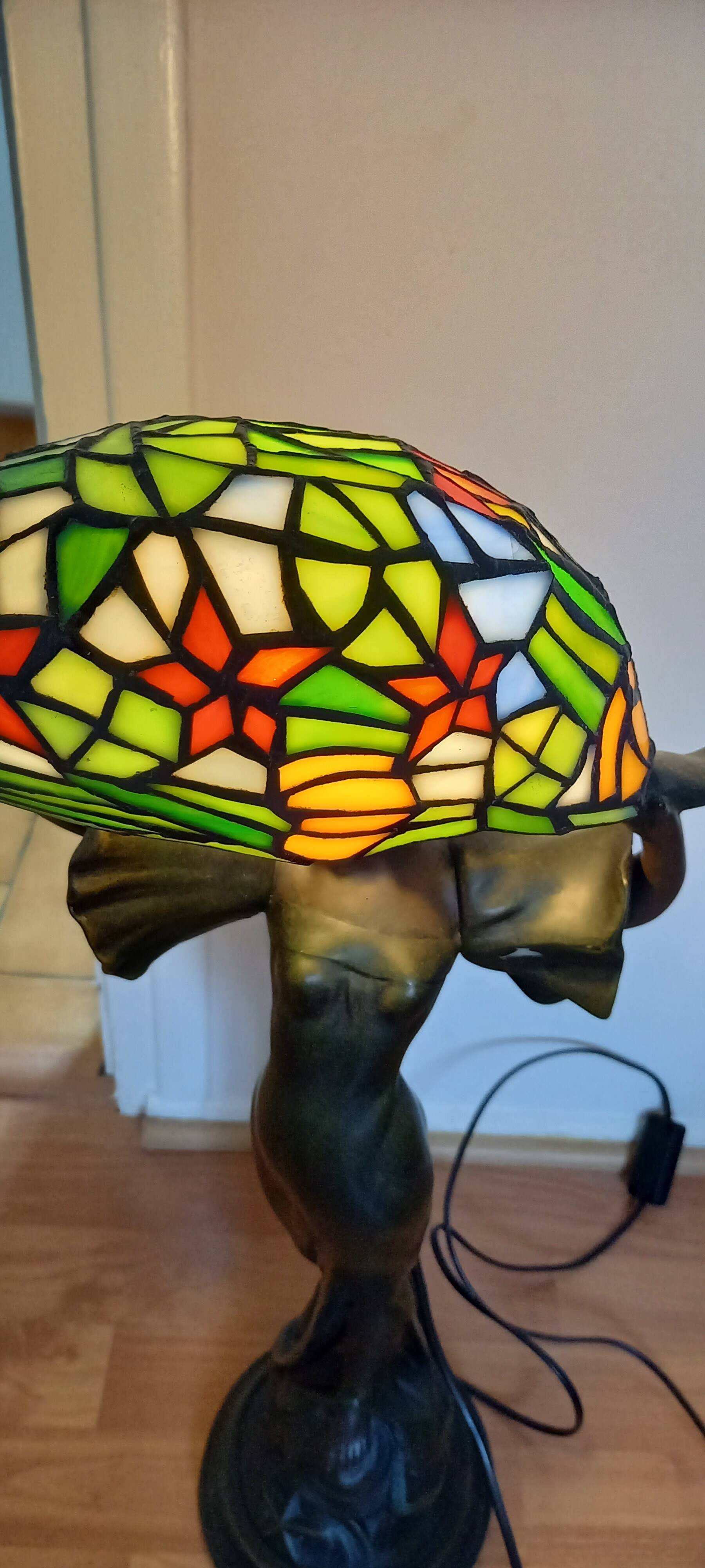 Lampe Style Tiffany vitrail