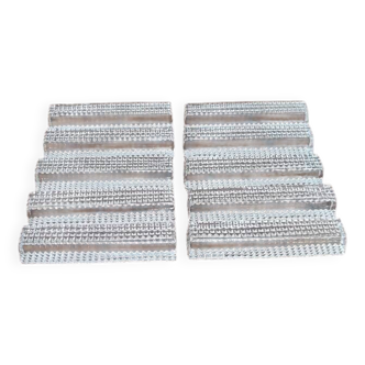 Glass knife holder set