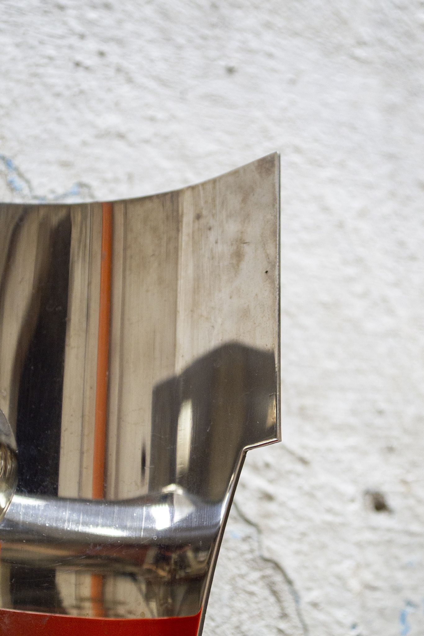 Space Age Wall Light in Steel and Lacquered Metal from by Luci Italia, Italy, 1960s