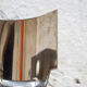 Applique murale Space Age en acier et métal laqué de Luci Italia, Italie, années 1960