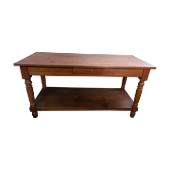 Fruit cloth table 19th -1m70