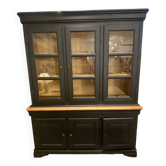 Matte and raw black bookcase/dresser