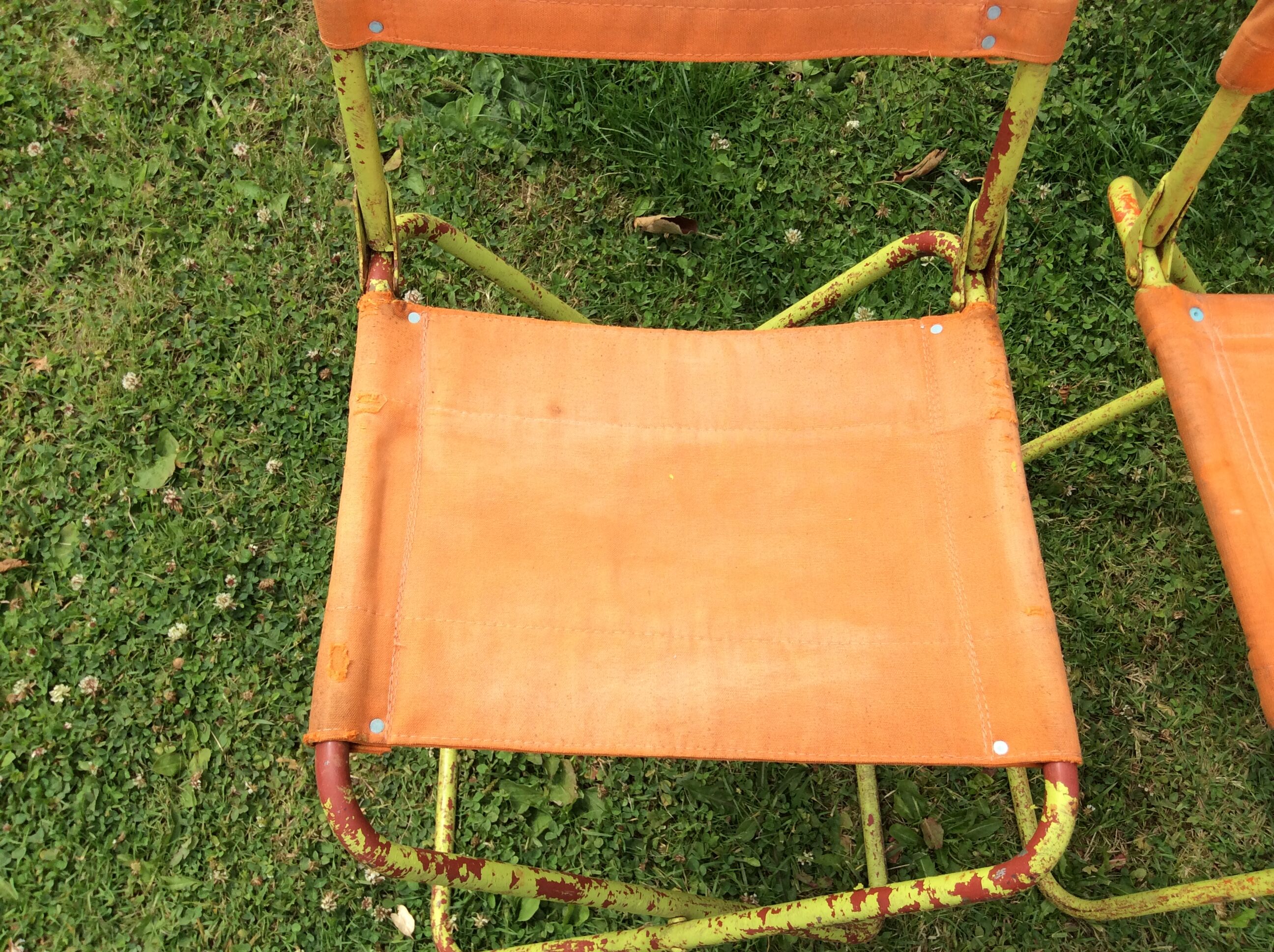 4 fauteuils de camping