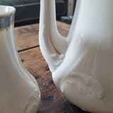 Duo Bernardaud Limoges B & Cie – Floral Decor – Circa 1900-1920