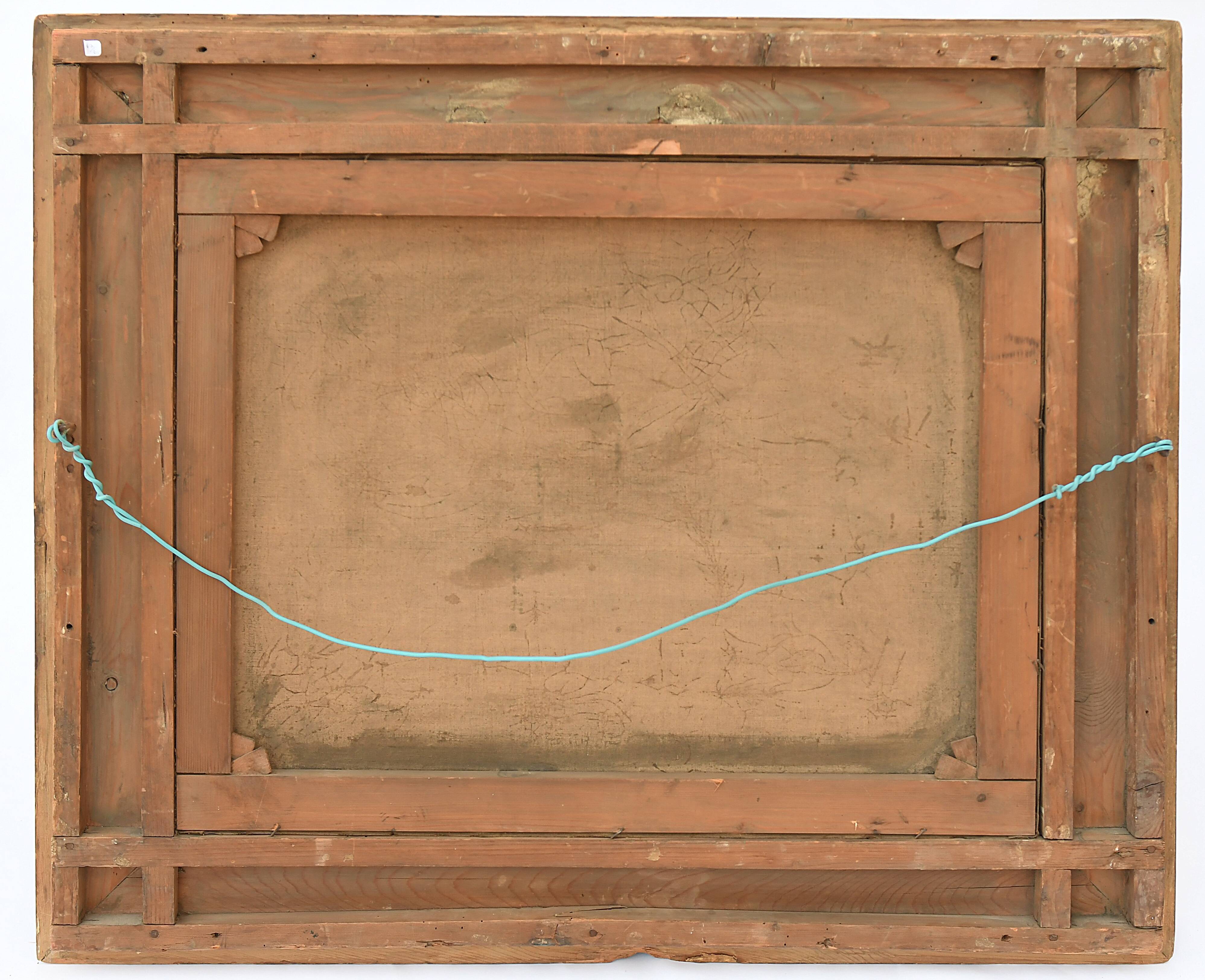 Oil on canvas Animated landscape