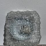 Round wall or ceiling light in glass