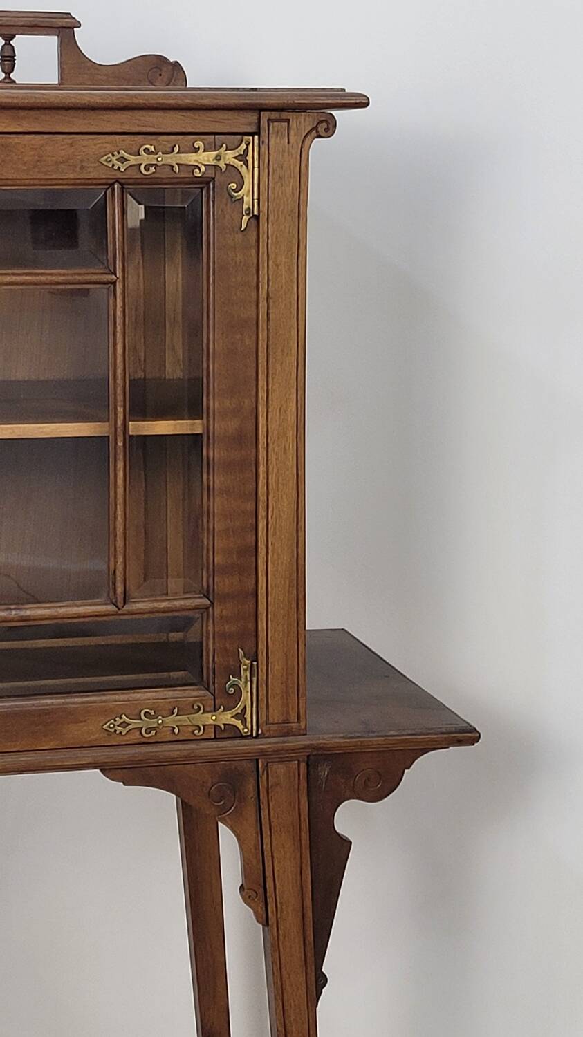 Art Nouveau display cabinet