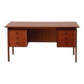 Danish desk from the 1960s by Erik Brouer – solid teak