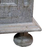 Buffet en bois peint en gris, Espagne années 1720
