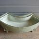 Perforated metal planter from the 1950s