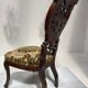 Napoleon III period armchair in carved mahogany, 19th century.
