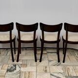 Set of four chairs TON Czechoslovakia 1960s