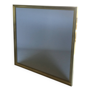 Grand miroir en laiton