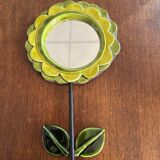 Glazed ceramic mirror by Mithé Espelt