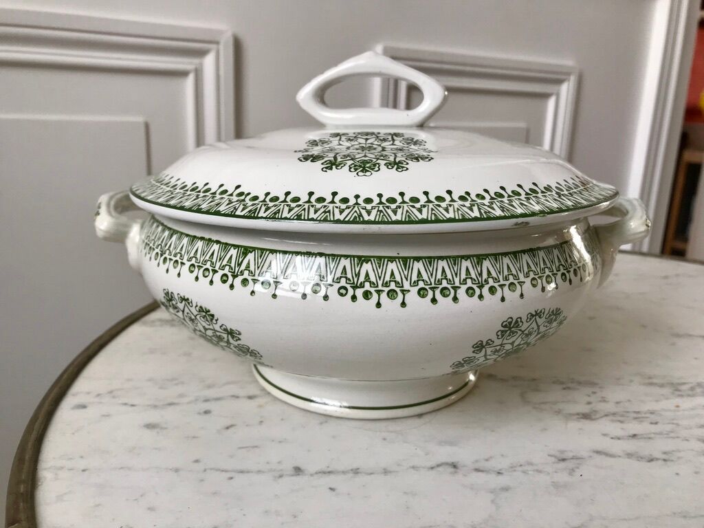 Terre de Fer St Amand tureen early twentieth century