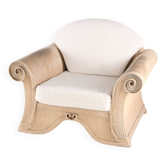Rattan armchair by Betty Cobonpue