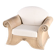 Rattan armchair by Betty Cobonpue