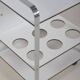 Italian postmodern serving trolley with sleek design, 1980s