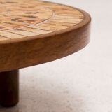 Coffee table by Roger Capron, France, 1970