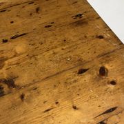 English antique pine dining table
