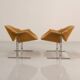 Pair of lounge chairs by Just B Meijer for Kembo 60's