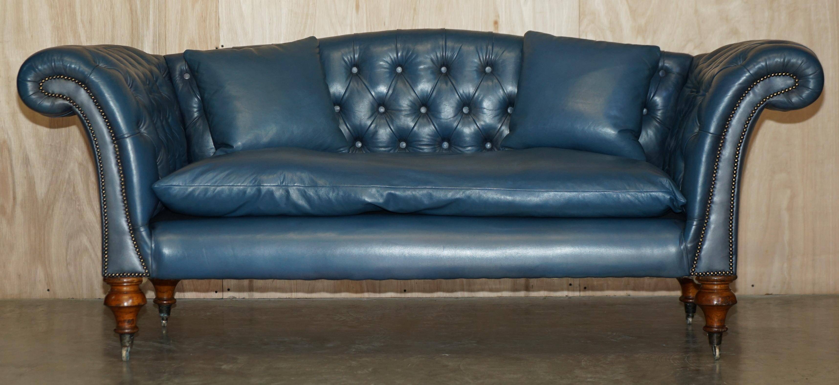 Canapé Chesterfield Regency William IV restauré circa 1830