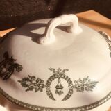 Soupière Wagram earthenware New Givorse France