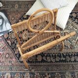 Rattan magazine door