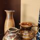 Lot de 3 vases  style organique