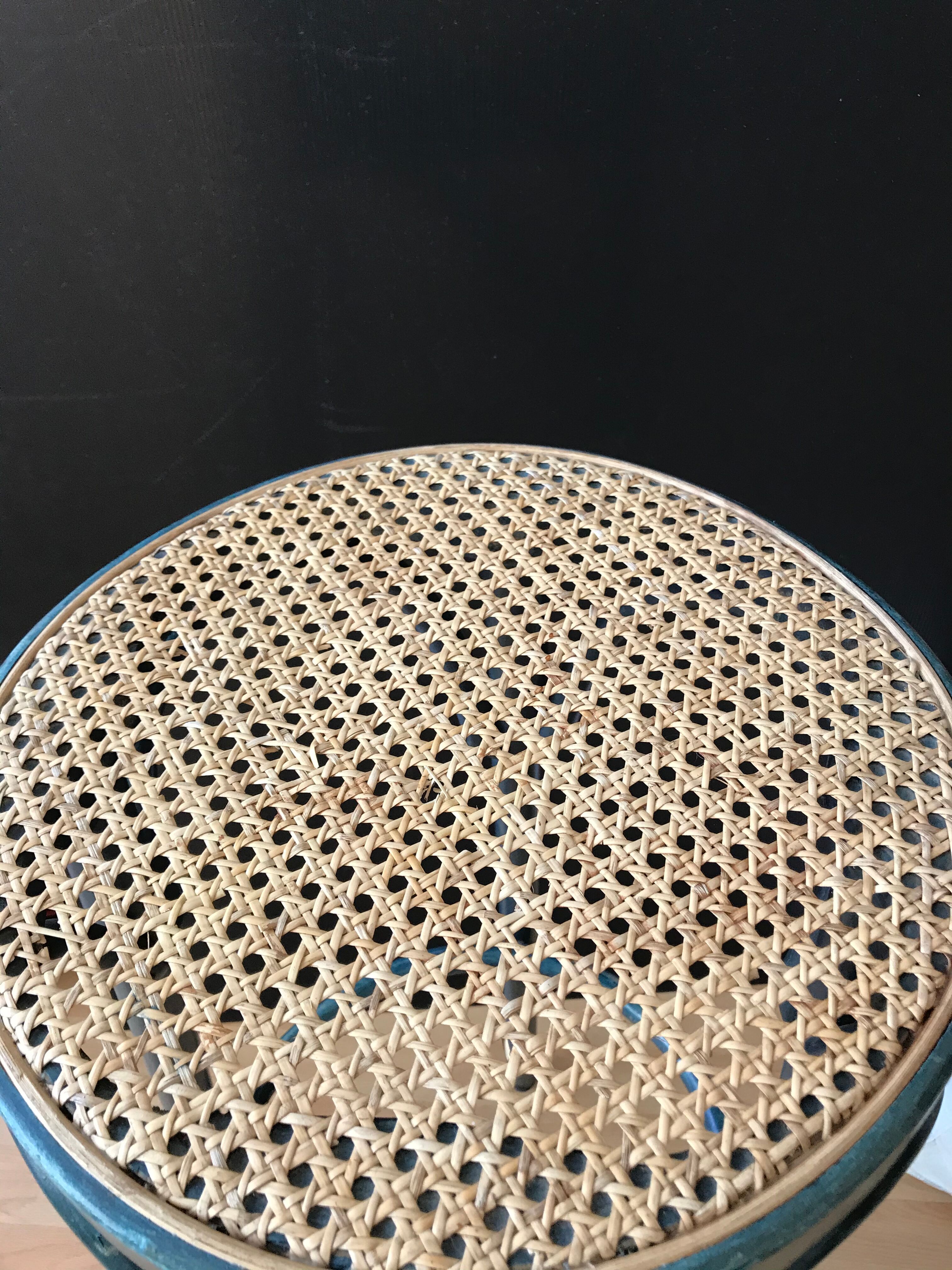 Curved wooden bar stool