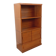 Vintage oak storage bookshelf from the 1960s.
